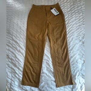 NWT stio Rivet Twill Carpeter Pants Womens 8 barren butte light brown hiking